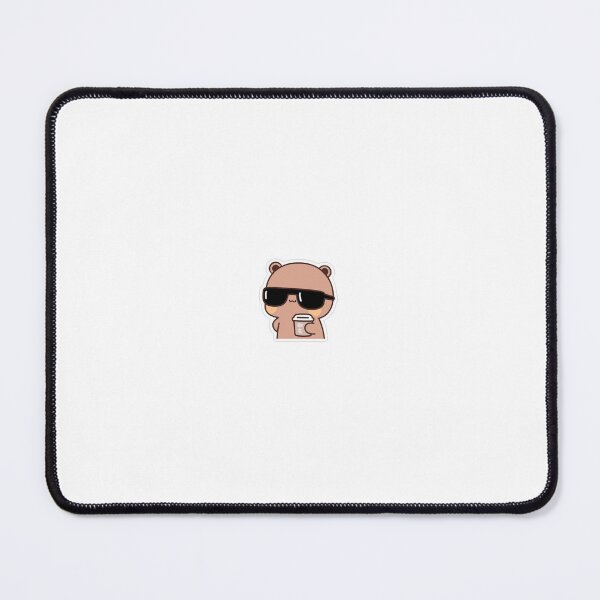 Item preview, Dudu with cup of tea and sun glasses designed and sold by BubuAndDuduShop.