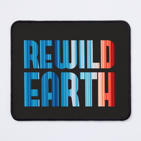 Item preview, Climate Change Stripes - Rewild Earth designed and sold by Frank J. Art.