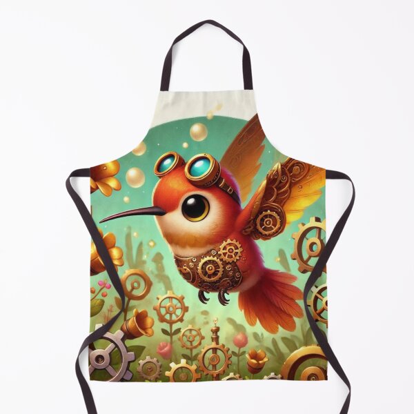Item preview, Steampunk Rufous Hummingbird designed and sold by Sillytoe.