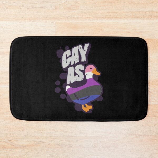 Item preview, Genderfluid Gay as Duck LGBT Pride Flag designed and sold by Clara Hollins.