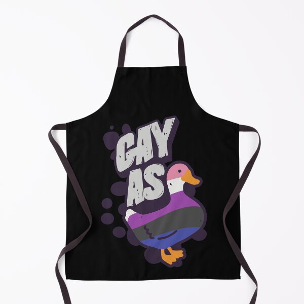 Item preview, Genderfluid Gay as Duck LGBT Pride Flag designed and sold by Clara Hollins.