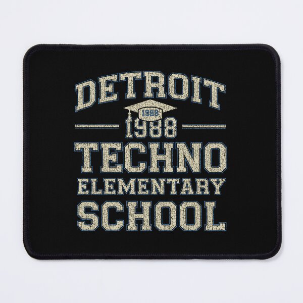 Item preview, Funny Vintage Fake Detroit Techno elementary School T-Shirt for DJs designed and sold by paulo silveira.
