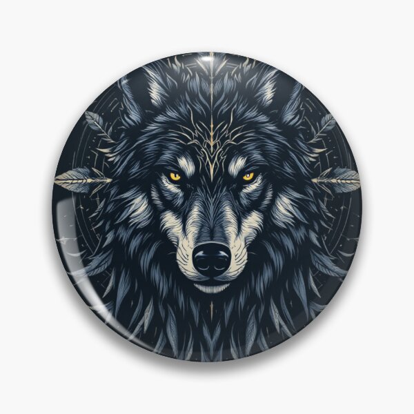 Item preview, Wolf Spirit: Guardian of the Mystical Realms designed and sold by NightshadeWolfs.