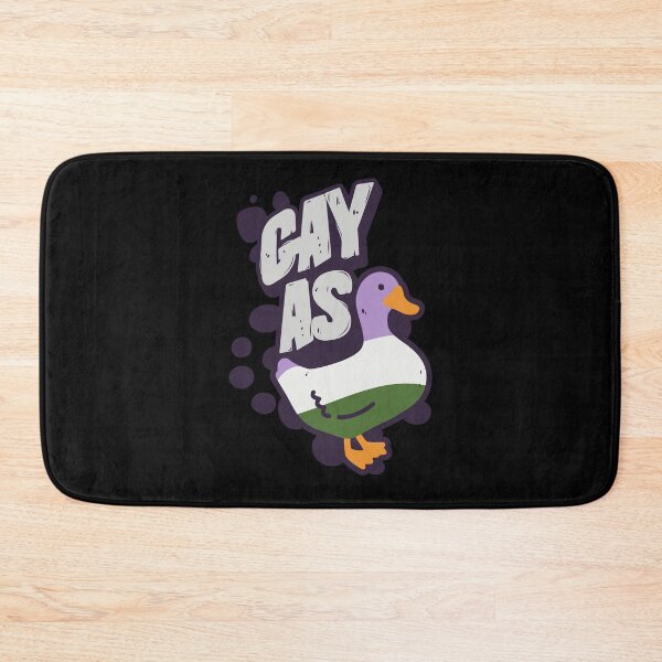 Item preview, Genderqueer Gay as Duck LGBT Pride Flag designed and sold by Clara Hollins.