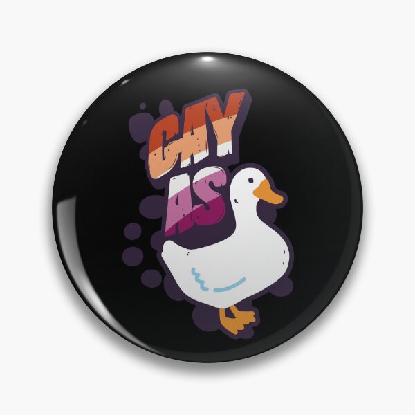 Item preview, Lesbian Gay as Duck LGBT Gay Pride Flag designed and sold by Clara Hollins.