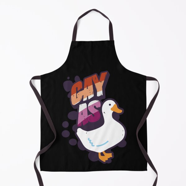 Item preview, Lesbian Gay as Duck LGBT Gay Pride Flag designed and sold by Clara Hollins.