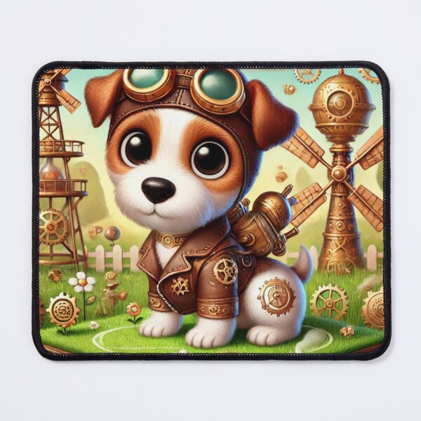 Item preview, Steampunk Russell Terrier designed and sold by Sillytoe.