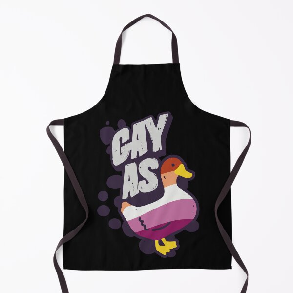 Item preview, Lesbian Gay as Duck LGBT Gay Pride Flag designed and sold by Clara Hollins.