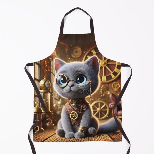 Item preview, Steampunk Russian Blue designed and sold by Sillytoe.