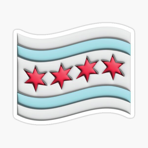Item preview, Chicago Flag designed and sold by bellagilh00ley.
