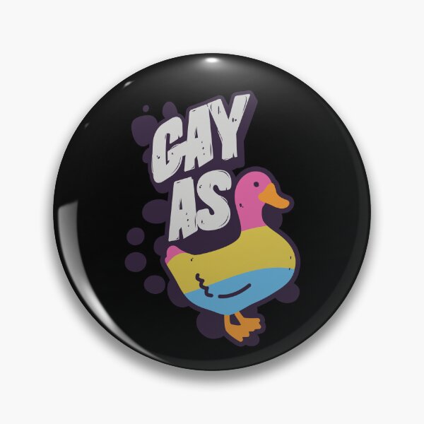 Item preview, Pansexual Gay as Duck LGBT Pride Flag designed and sold by Clara Hollins.
