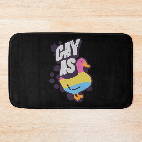 Item preview, Pansexual Gay as Duck LGBT Pride Flag designed and sold by Clara Hollins.