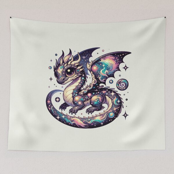 Item preview, Kawaii Celestial Baby Dragon designed and sold by 2ndSketch.