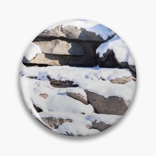 Item preview, Snowy landscape of rocks designed and sold by KRFNatureGifts.