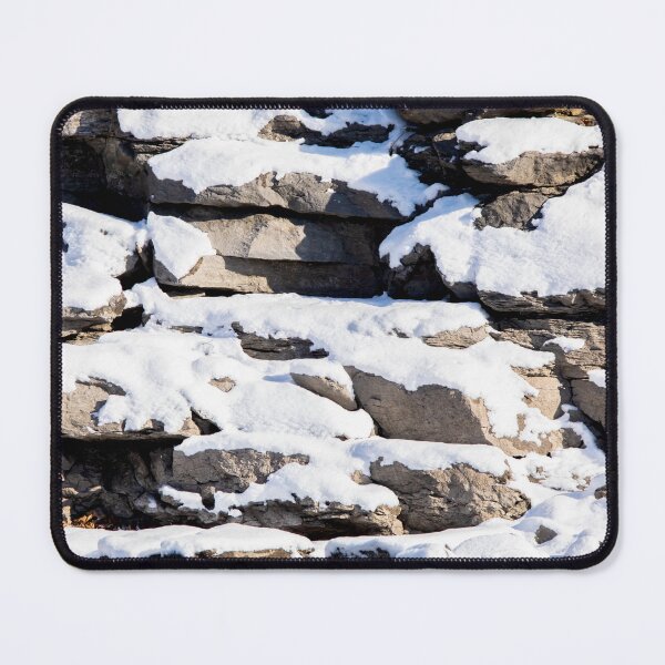 Item preview, Snowy landscape of rocks designed and sold by KRFNatureGifts.