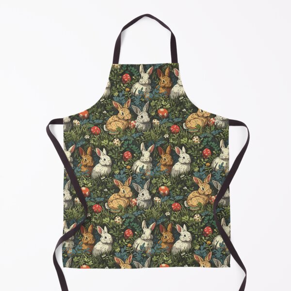 Item preview, Bunnies and Eggs in the brush designed and sold by LittleShopOrion.