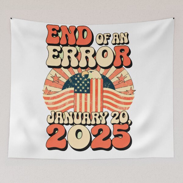 Item preview, Donald trump inauguration day end of an error 2025 designed and sold by VividDripCo.