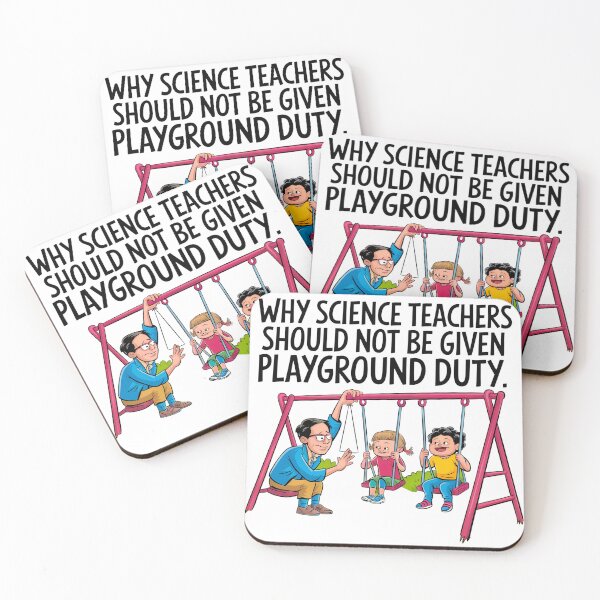 Item preview, Science Teachers and Pendulums Playground Humor designed and sold by Meme-shirt.