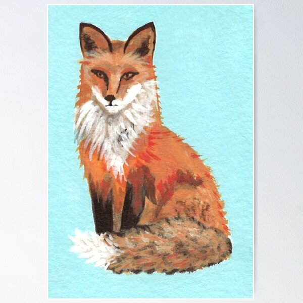 Item preview, Realistic Style Orange Fox designed and sold by nm-sketchbook.