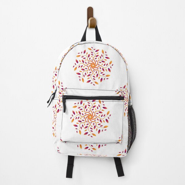 Item preview, Vibrant Mandala of Flowing Leaves designed and sold by Half-Meccanoo.