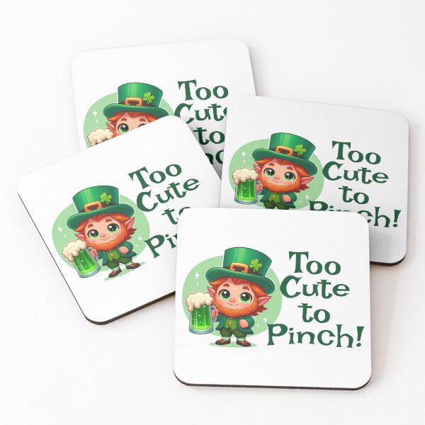 Item preview, Cute Leprechaun - Too Cute to Pinch designed and sold by KTDesigns321.