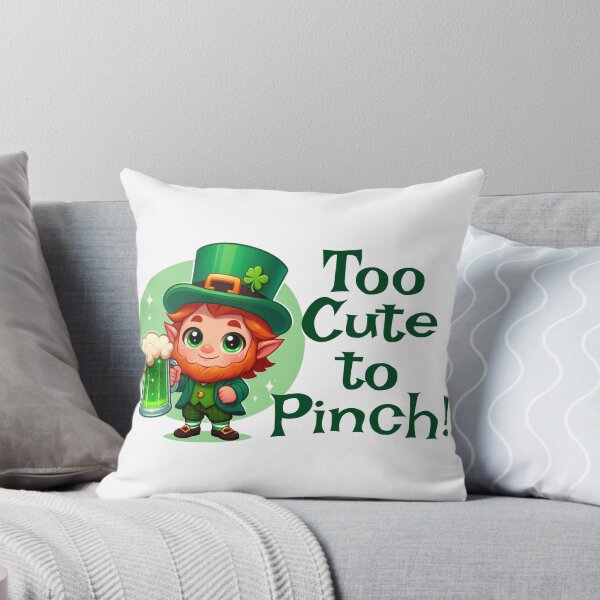 Item preview, Cute Leprechaun - Too Cute to Pinch designed and sold by KTDesigns321.