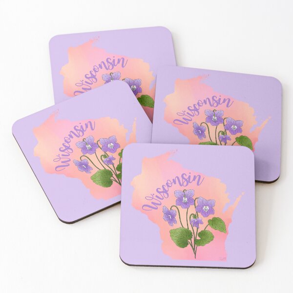 Item preview, Wisconsin Flower: Violets designed and sold by Marguerite Artistry.
