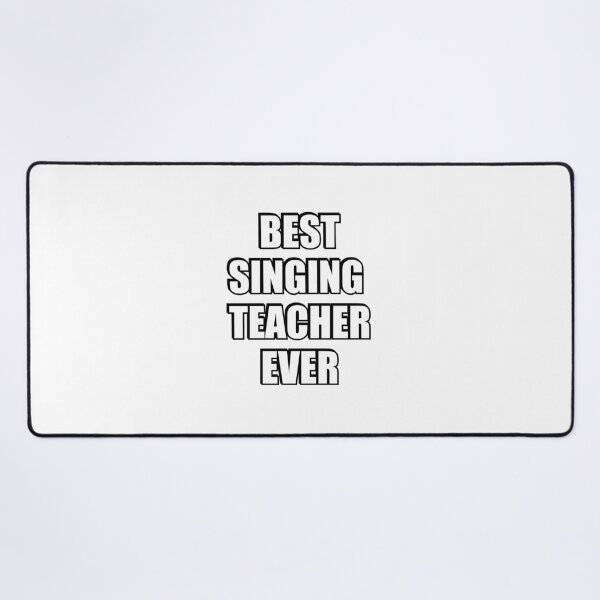 Item preview, Singing teacher  designed and sold by Inspirationmotivation.