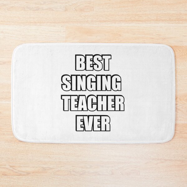 Item preview, Singing teacher  designed and sold by Inspirationmotivation.