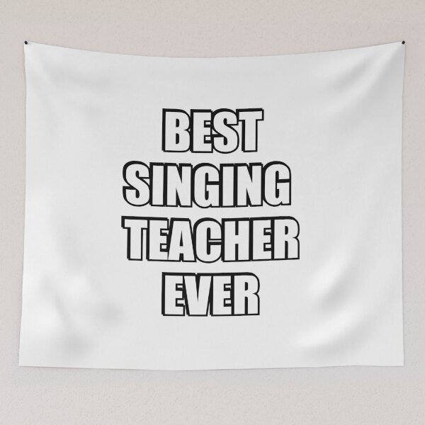 Item preview, Singing teacher  designed and sold by Inspirationmotivation.