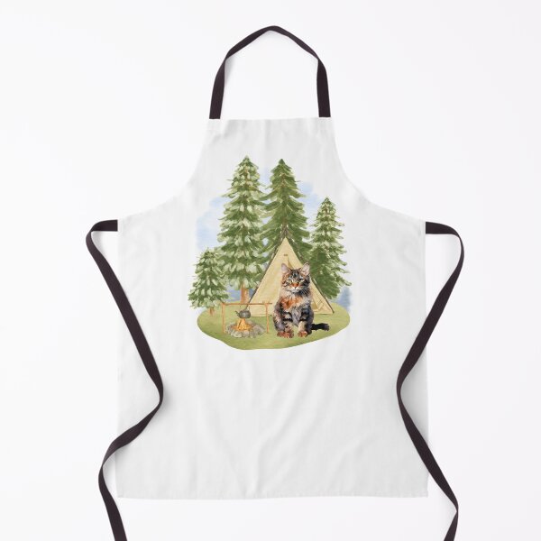 Item preview, camping cat adventure designed and sold by Purrs & Snuggles Designs.