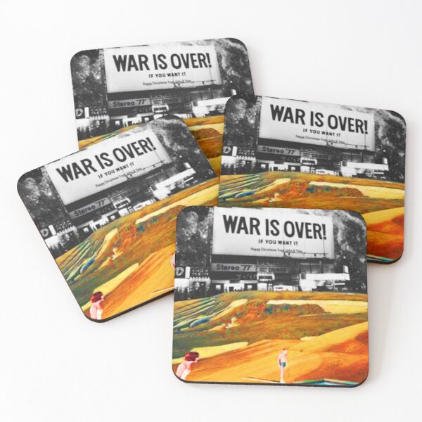 Item preview, WAR IS OVER designed and sold by StrangeFetish.