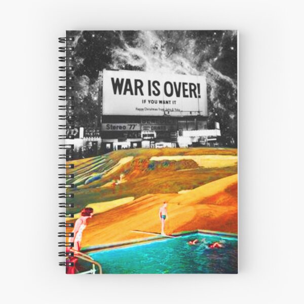 Item preview, WAR IS OVER designed and sold by StrangeFetish.