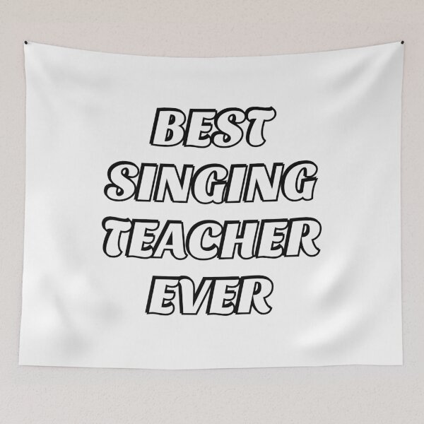 Item preview, Singing teacher  designed and sold by Inspirationmotivation.