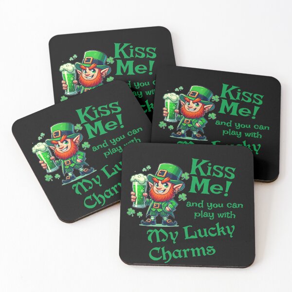 Item preview, Kiss Me Naughty Leprechaun designed and sold by KTDesigns321.