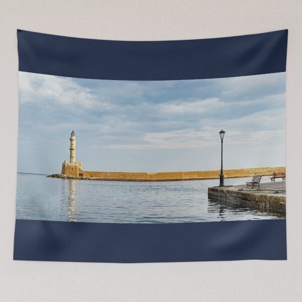 Item preview, Chania port Lighthouse Crete 05 designed and sold by Weston  Westmoreland.
