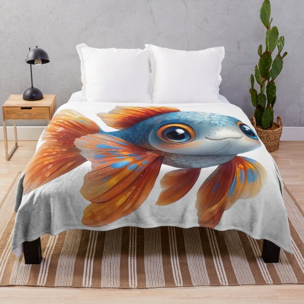 Item preview, "Vibrant Fantasy Goldfish" designed and sold by bloorose.