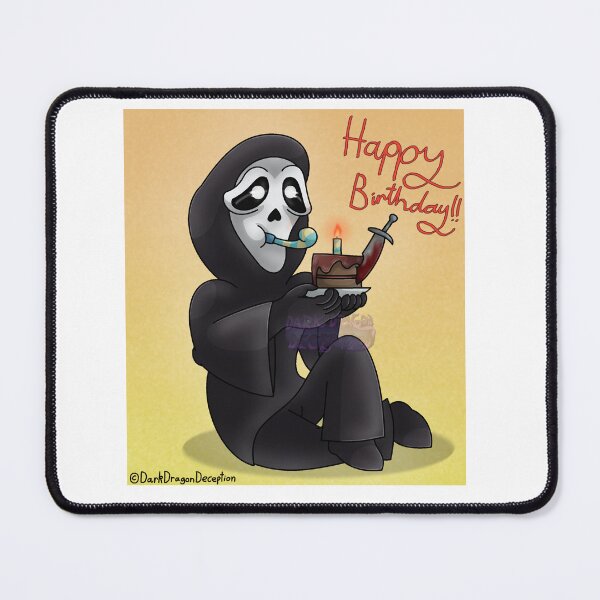 Item preview, Happy Birthday From Ghostface! (Scream) designed and sold by DarkDragonDeception - Claudia.