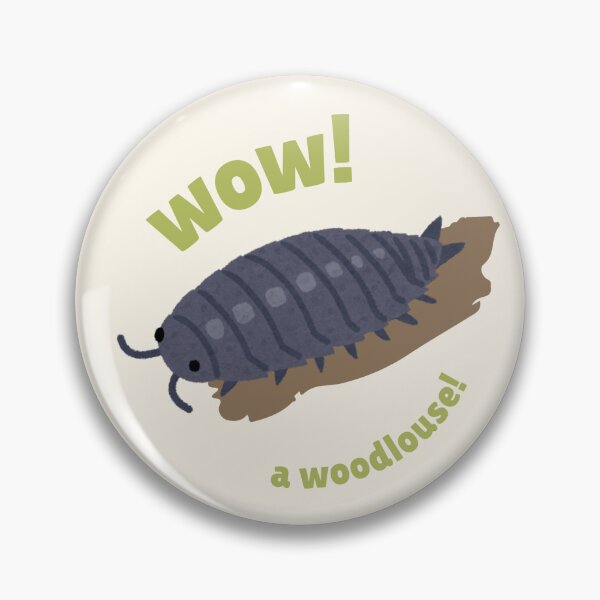 Item preview, Wow a woodlouse sticker designed and sold by djarinlvrr.