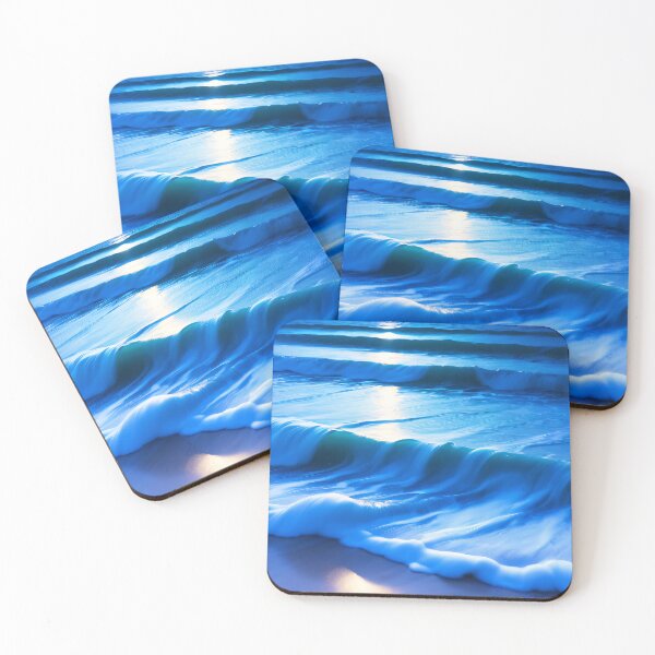 Item preview, Blue Ocean Waves  designed and sold by Timegraf.