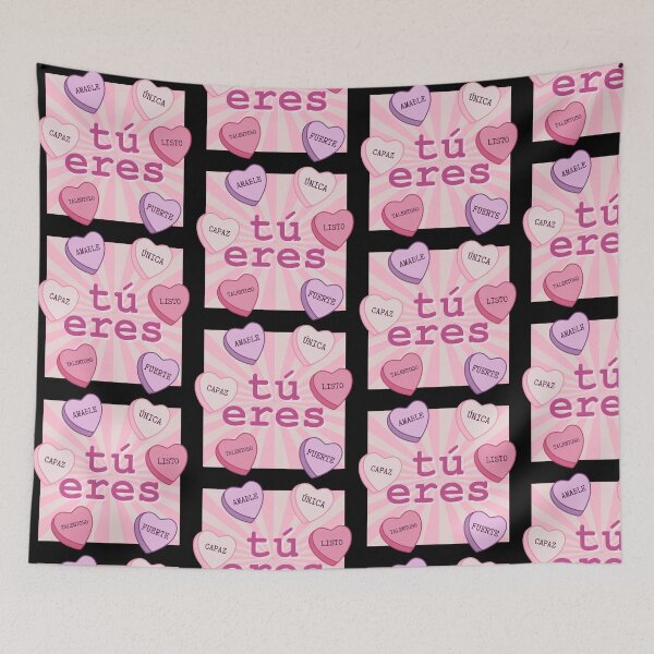 Item preview, Tú Eres – Inspirational Candy Heart Design in Spanish designed and sold by Teacher2Nerds.