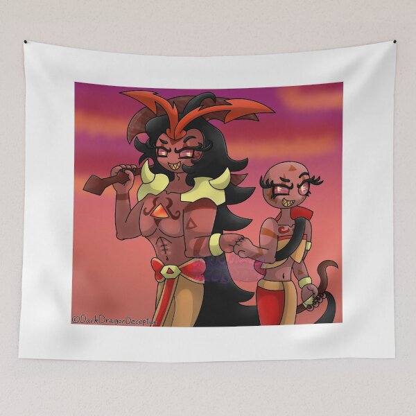 Item preview, Spice Twins Of Destruction (Cookie Run Kingdom) designed and sold by DarkDragonDeception - Claudia.