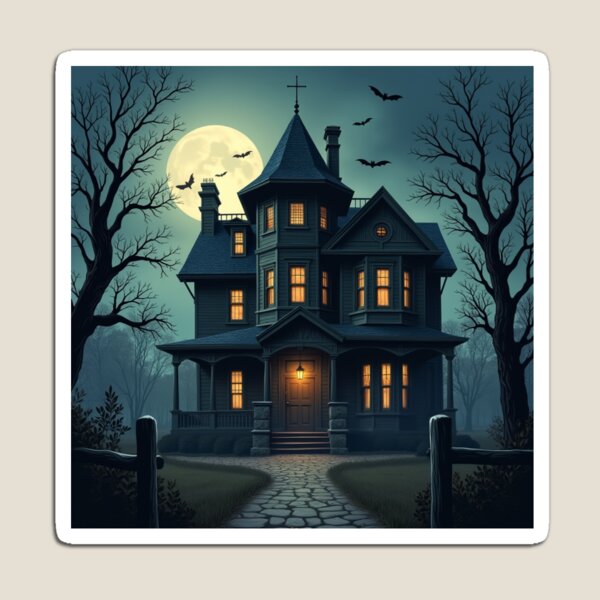 Item preview, Haunted House designed and sold by UniversalHouse.