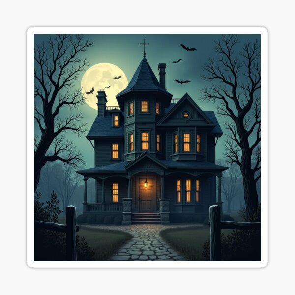 Item preview, Haunted House designed and sold by UniversalHouse.