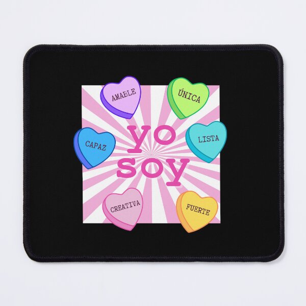 Item preview, Yo Soy – Empowering Candy Heart Design in Spanish designed and sold by Teacher2Nerds.