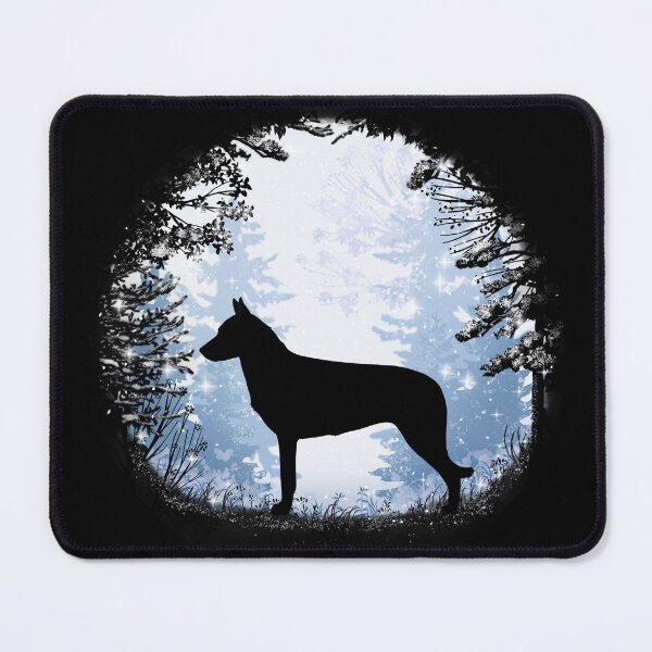 Item preview, “First Snow” Beauceron Dog designed and sold by Spinyflowerart.