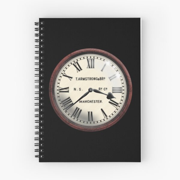 Item preview, North Staffordshire Railway Clock designed and sold by MadeByGeeClowes.
