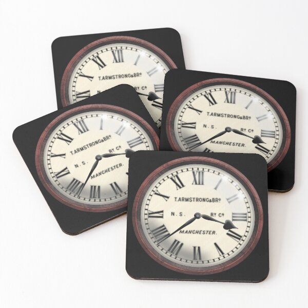 Item preview, North Staffordshire Railway Clock designed and sold by MadeByGeeClowes.