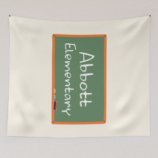 Item preview, Abbott Elementary chalkboard designed and sold by miss madison creates.