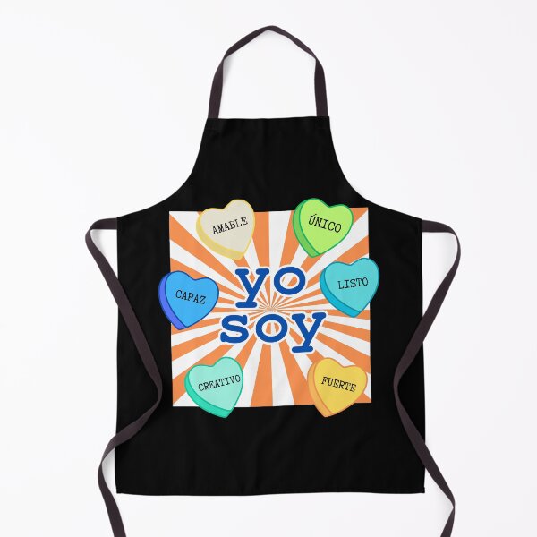 Item preview, Yo Soy – Empowering Candy Heart Design in Spanish - Boy designed and sold by Teacher2Nerds.